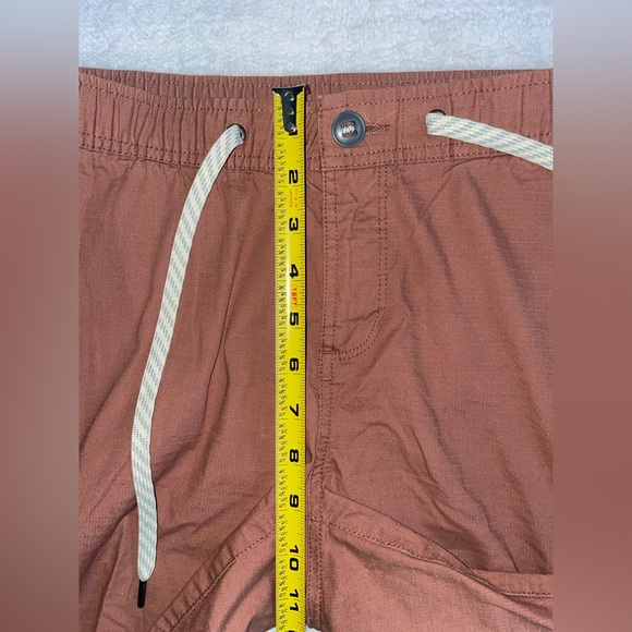 Vouri Women's Ripstop Outdoor Hiking Organic Cotton Pants Light Terracotta Sz M - Picture 10 of 11